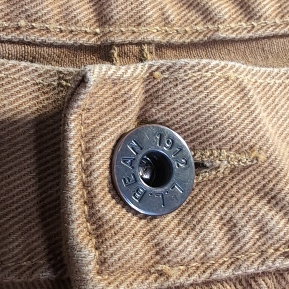 L.L.Bean Double L Chinos Natural Fit Brown 100% Cotton Men's 40x29 - Picture 3 of 10